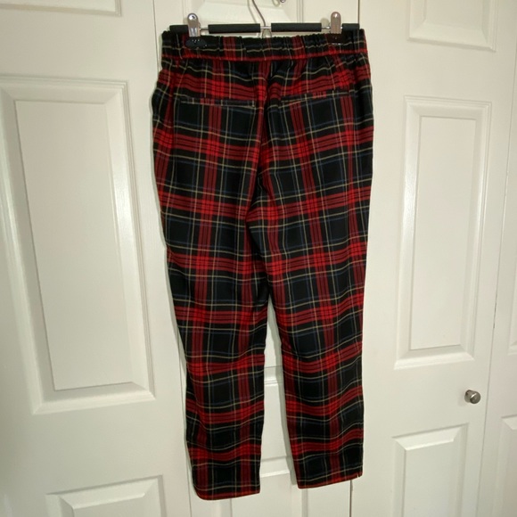 Zara Plaid Cropped Pants - Picture 2 of 6